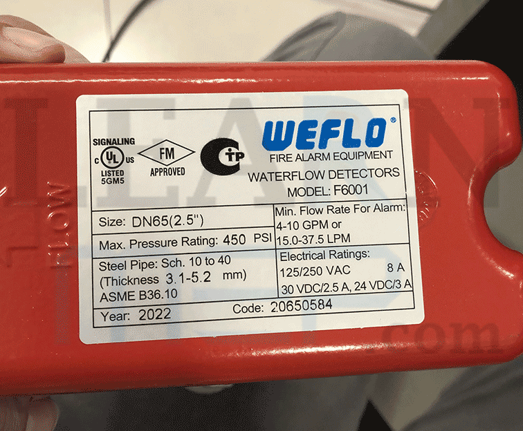WEFLO Flow Detector